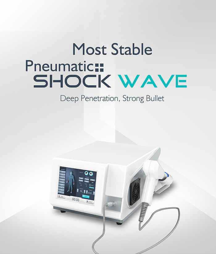 Radial wave shockwave physiotherapy acoustic shock wave therapy machine for sale