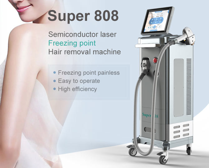 New product Sper808 diode laser 808nm hair removal machine