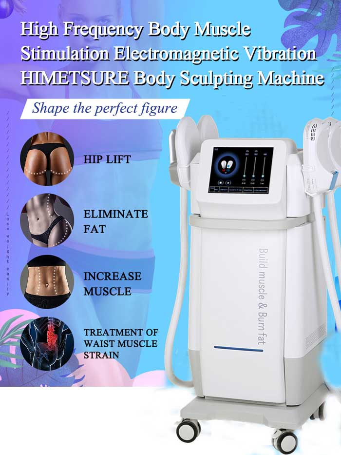 Highly quality EMS Body Sculpting Thigh Peach Buttock Building Beauty Equipment Weight Loss Ce High Frequency Free Spare Parts