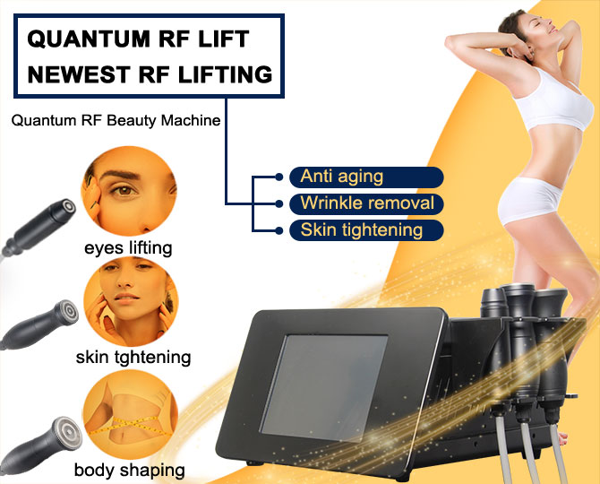 Effective result vortex RF facial machine radio frequency slimming RF for salon use