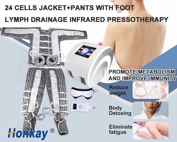 china pressotherapy lymph drainage slimming machine 3 in 1