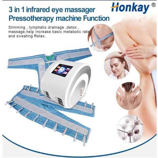 new product 2021 pressotherapy lymph drainage machine 3 in 1