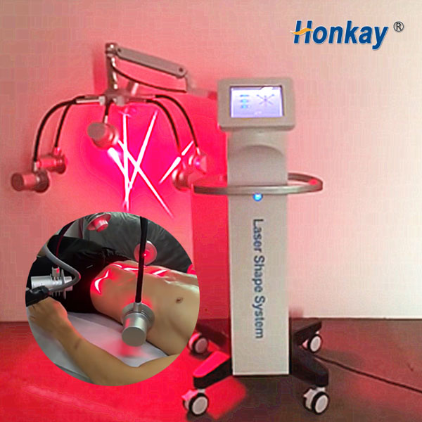 532nm wavelength Skin Tightening Weight Loss 6D laser cooling green laser full body slim dual wavelength lipo laser