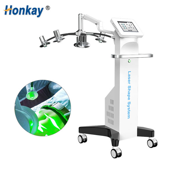 Green light Body Contouring Reduce Cellulite weight loss 532nm 635nm wavelength cold laser sliming green 523nm 6d laser shape