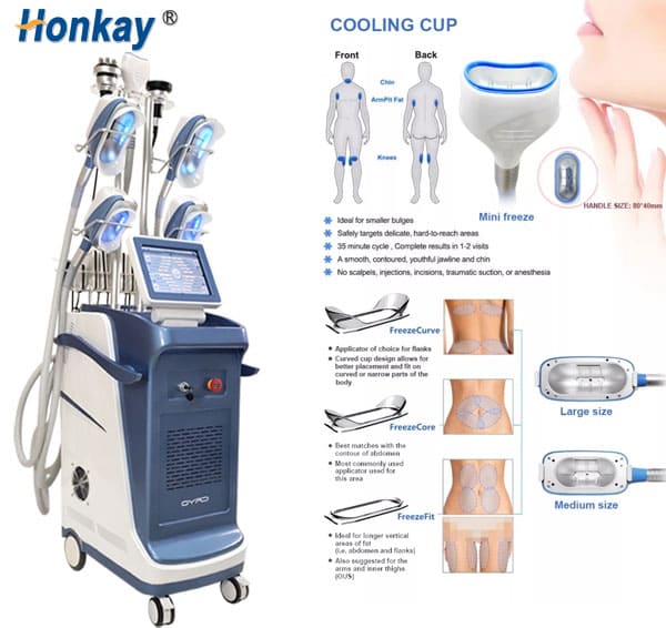 20ml headspace vial2022 Latest CE Approved Cryotherapy cryolipolysis cavitation lipo RF Cool tech Fat freezing Cooling Machine