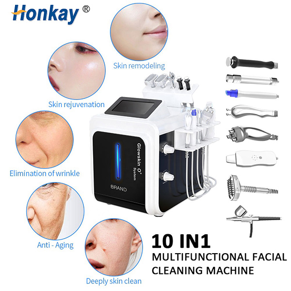 new spa oxygen sprayer dermabrasion device facial machine with microdermabrasion facial clean wrinkle removal skin lifting