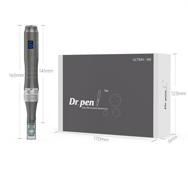 2023 Best DrPen M8 Professional Acne Scar Removal Length Adjustable Dr Pen Electric Microneedle with Needle cartridge