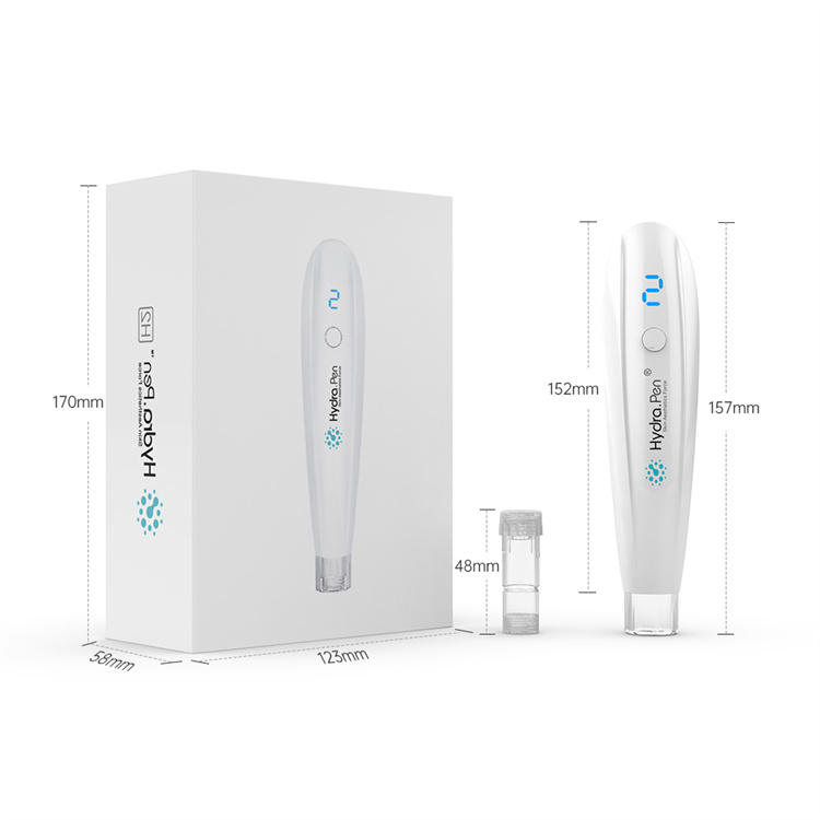 Home Use Automatic Serum Applicator Injector Beauty Device Mesotherapy Wireless H2 Microneedling Hydra Pen