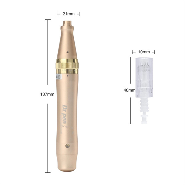 Trending hot dr pen m5 wired  wireless electric microneedle moisturizer with 2pcs independent needle cartridges