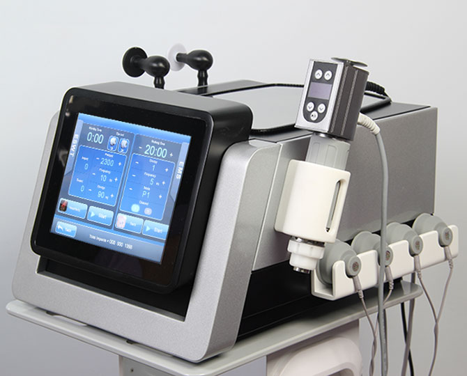 Portable Electro Extracorporeal Eswt Shock Wave Tecar Therapy Machine For Sale